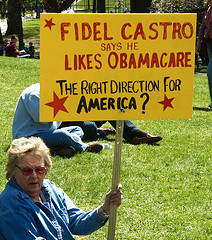 FIDEL CASTRO says he LIKES OBAMACARE by Tim Pierce Obamacare photo