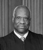 Justice Clarence Thomas. Official U.S. Supreme Court photograph, no copyright on U.S. Government photography.