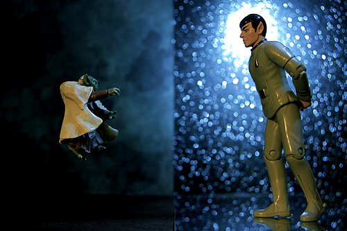 Yoda vs. Mr. Spock (336/365) by JD Hancock Mr Spock photo