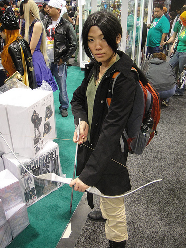 WonderCon 2012 - Katniss from the Hunger Games by Doug Kline Katniss photo