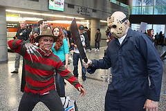 Montreal Comiccon 2014: Freddy vs. Jason by pikawil100 kentucky court photo