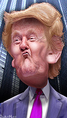 Donald Trump - Caricature by DonkeyHotey donald trump photo