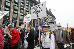 Undercover Police Assembly Point by lareneg undercover photo