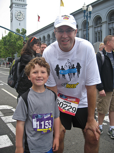 Farley with Subway's Jared Fogle by TheNickster jared fogle photo