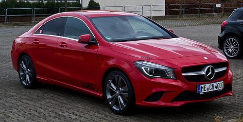 Mercedes-Benz CLA 180 Urban (C 117) – Frontansicht (1), 9. Februar 2014, Velbert by M 93: „Dein Nordrhein-Westfalen“ Mercedes CLA photo