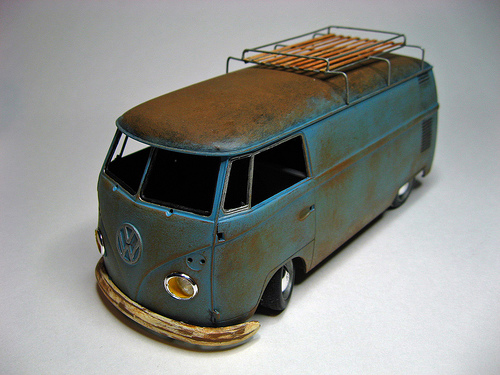 VW BUS 1 by xddorox rust vw photo