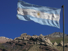 Argentinian Flag by blmurch argentina immigration photo