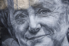 Angela Merkel painted portrait _DDC8551 by Abode of Chaos Angela Merkel photo