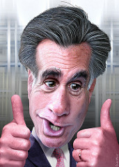 Mitt Romney - Caricature by DonkeyHotey mitt romney photo