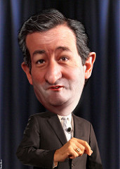 Ted Cruz - Caricature by DonkeyHotey Ted Cruz photo