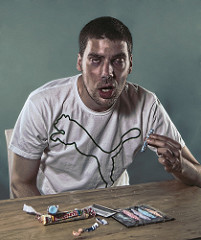 Self portrait - Enjoying the finer things in life! by MattysFlicks crack cocaine photo