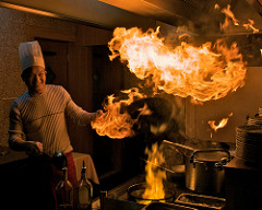 cooking flame photo