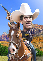 Rick Perry - Cartoon by DonkeyHotey rick perry photo