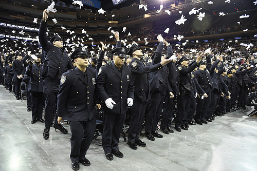 NYPD Police Academy Graduation Ceremony at Madison Square Garden by diana_robinson Peter Liang photo