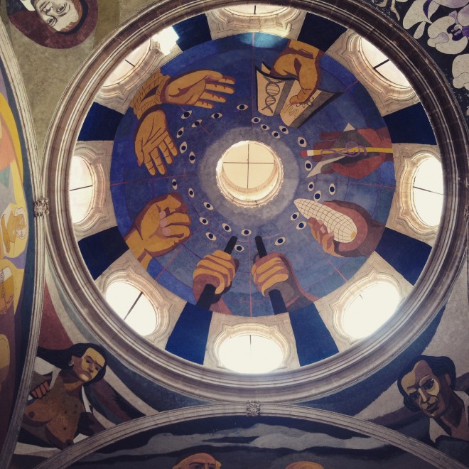 Morelia Museum's impressive dome.