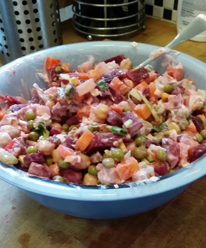 Salat Olivier.