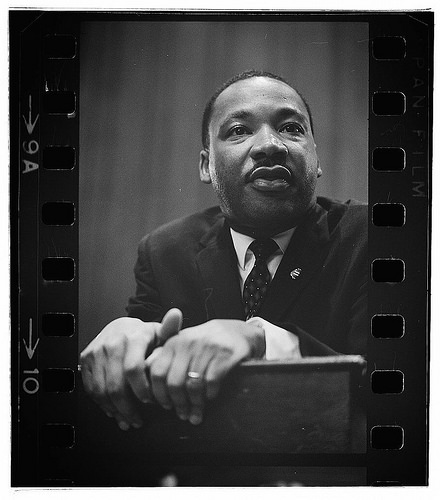 Martin Luther King press conference (LOC) by The Library of Congress Martin Luther King photo