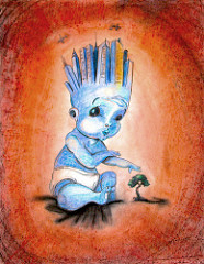 Baby Evolution by Schteeve2010 painting technology photo