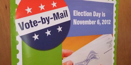 Vote! [Vote by Mail sign] By robertstinnet.