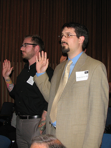 California State Bar Swearing-In Ceremony by brianwc attorney oath photo
