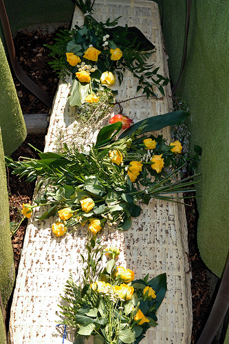 Yolande's Funeral by tomxcoady funeral photo