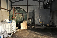 Tonnes of toxic waste uncovered at Co Armagh diesel laundering plant by HM Revenue & Customs toxic waste photo