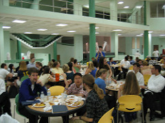 Cafeteria - John, Dennis, John by Richard Berg cafeteria photo