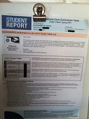 OCCT Math Test Results by Wesley Fryer standardized test photo
