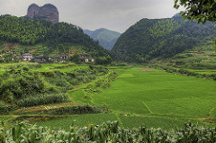 Beautiful Fields by Dai Luo rural china photo