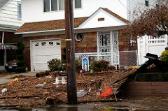 Hurricane Sandy Aftermath - Howard Beach - 10/30/2012 by Pam_Andrade flood damage house photo