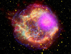 Cassiopeia A supernova by NASA Goddard Photo and Video Cosmic Rays photo