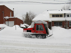 Sidewalk plow by Robbie1 snow plow photo