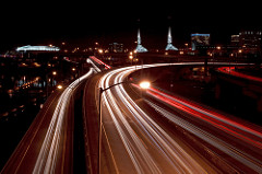 A Burnside View by Ian Sane freeway photo