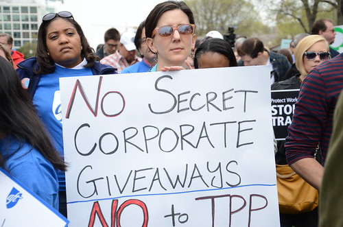 AFGE Participates in #StopFastTrack Rallies by AFGE Bernie Warren photo