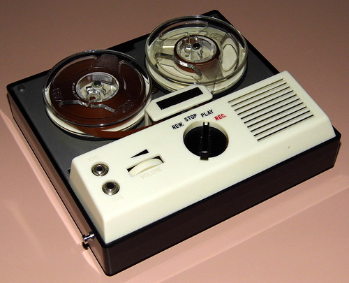 Vintage Valiant 5 Transistor Portable Reel-To-Reel Tape Recorder, Made In Japan, Circa 1960s by France1978 reel to reel tapes photo