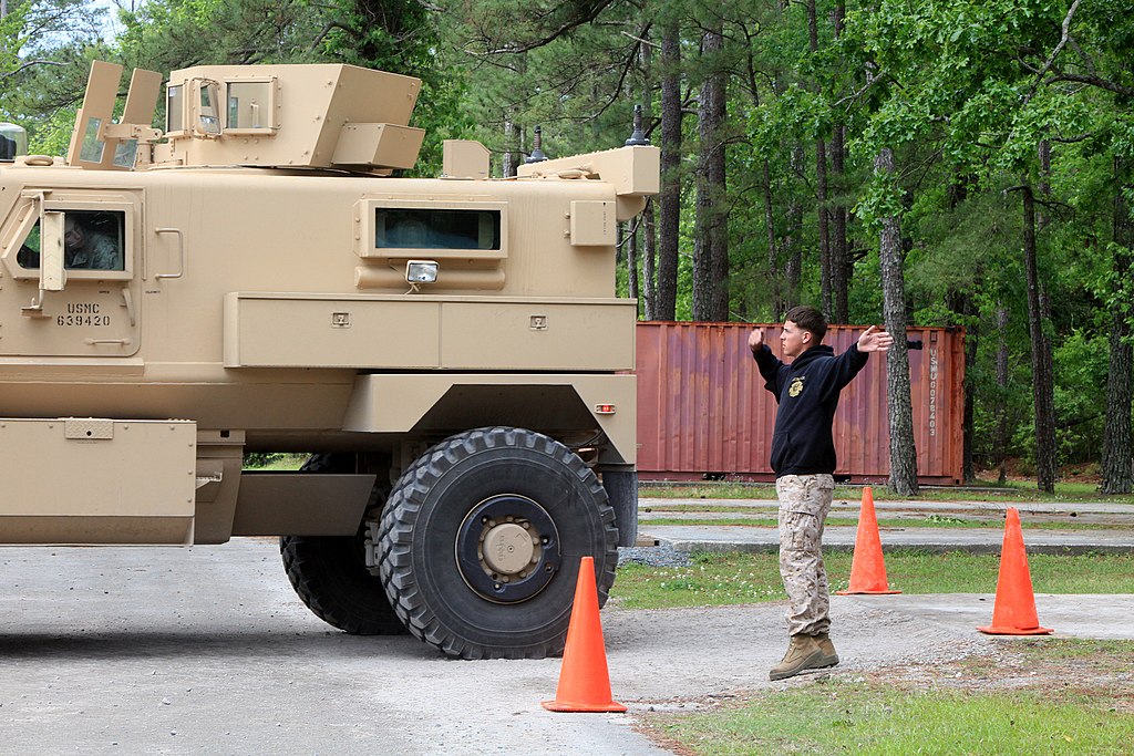 MRAPs police