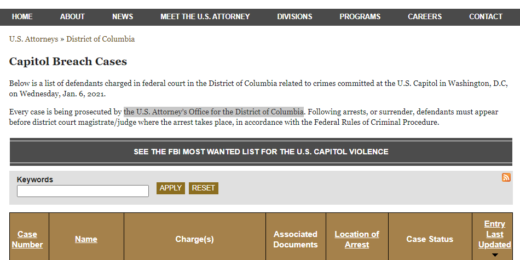 January 6th Capitol Breach